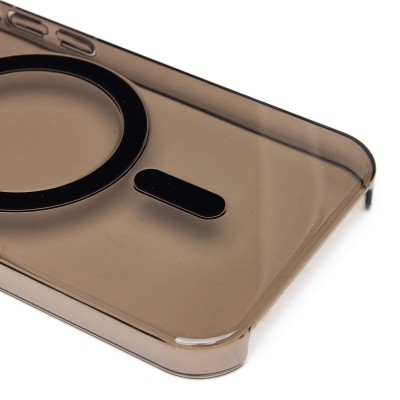 Чехол-накладка для Apple iPhone 13 Pro (черный) ORG PC Clear Case SafeMag