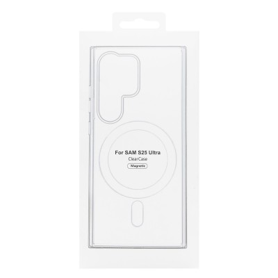 Чехол-накладка для Samsung Galaxy S25 Ultra (прозрачный) ORG PC Clear Case SafeMag