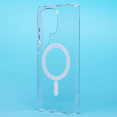 Чехол-накладка для Samsung Galaxy S25 Ultra (прозрачный) ORG PC Clear Case SafeMag