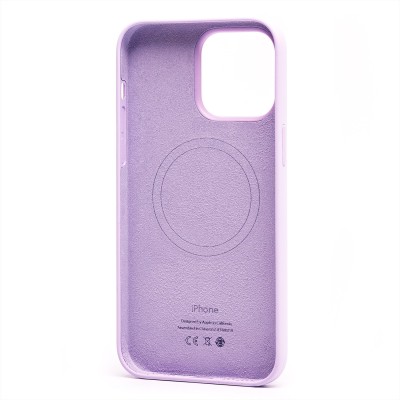 Чехол-накладка для Apple iPhone 14 Pro Max (лиловый) ORG Silicone Case SafeMag с анимацией Чехол-накладка для Apple iPhone 14 Pro Max (лиловый) ORG Silicone Case SafeMag с анимацией