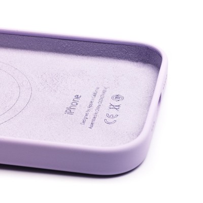 Чехол-накладка для Apple iPhone 14 Pro Max (лиловый) ORG Silicone Case SafeMag с анимацией Чехол-накладка для Apple iPhone 14 Pro Max (лиловый) ORG Silicone Case SafeMag с анимацией