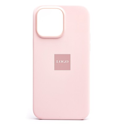 Чехол-накладка для Apple iPhone 14 Pro Max (розовый мел) ORG Silicone Case SafeMag с анимацией Чехол-накладка для Apple iPhone 14 Pro Max (розовый мел) ORG Silicone Case SafeMag с анимацией