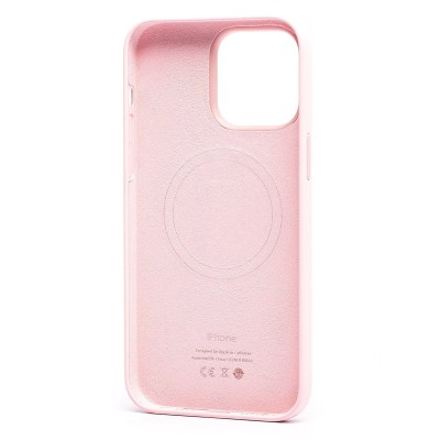 Чехол-накладка для Apple iPhone 14 Pro Max (розовый мел) ORG Silicone Case SafeMag с анимацией Чехол-накладка для Apple iPhone 14 Pro Max (розовый мел) ORG Silicone Case SafeMag с анимацией