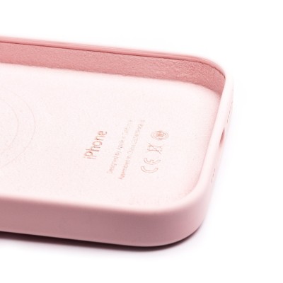 Чехол-накладка для Apple iPhone 14 Pro Max (розовый мел) ORG Silicone Case SafeMag с анимацией Чехол-накладка для Apple iPhone 14 Pro Max (розовый мел) ORG Silicone Case SafeMag с анимацией