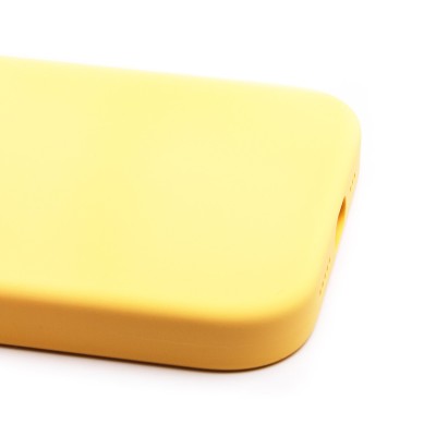 Чехол-накладка для Apple iPhone 14 Pro Max (солнечно-желтый) ORG Silicone Case SafeMag с анимацией