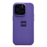 Чехол-накладка для Apple iPhone 14 Pro (ирис) ORG Silicone Case SafeMag с анимацией Чехол-накладка для Apple iPhone 14 Pro (ирис) ORG Silicone Case SafeMag с анимацией