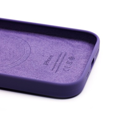Чехол-накладка для Apple iPhone 14 Pro (ирис) ORG Silicone Case SafeMag с анимацией Чехол-накладка для Apple iPhone 14 Pro (ирис) ORG Silicone Case SafeMag с анимацией