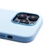 Чехол-накладка для Apple iPhone 14 Pro (небесно-голубой) ORG Silicone Case SafeMag с анимацией