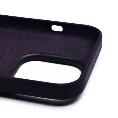 Чехол-накладка для Apple iPhone 14 Pro (бузина) ORG Silicone Case SafeMag с анимацией