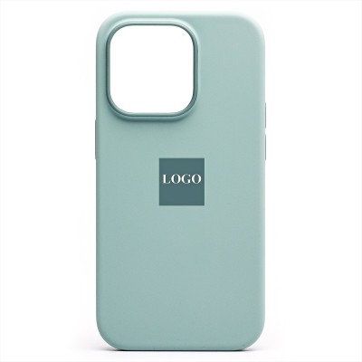 Чехол-накладка для Apple iPhone 14 Pro (нежный кактус) ORG Silicone Case SafeMag с анимацией