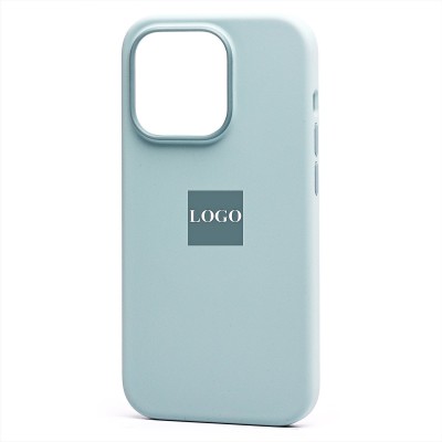 Чехол-накладка для Apple iPhone 14 Pro (нежный кактус) ORG Silicone Case SafeMag с анимацией