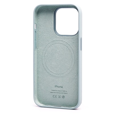 Чехол-накладка для Apple iPhone 14 Pro (нежный кактус) ORG Silicone Case SafeMag с анимацией