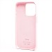 Чехол-накладка для Apple iPhone 14 Pro (розовый мел) ORG Silicone Case SafeMag с анимацией