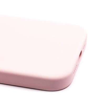 Чехол-накладка для Apple iPhone 14 Pro (розовый мел) ORG Silicone Case SafeMag с анимацией