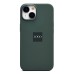Чехол-накладка для Apple iPhone 14 (оливковый) ORG Silicone Case SafeMag с анимацией