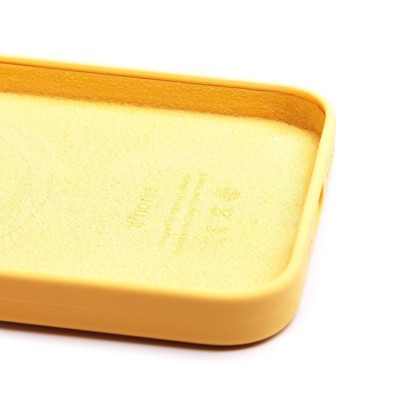 Чехол-накладка для Apple iPhone 14 (солнечно-желтый) ORG Silicone Case SafeMag с анимацией