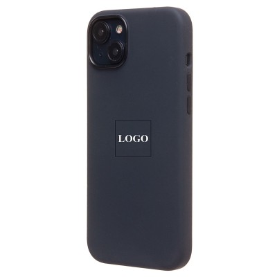 Чехол-накладка для Apple iPhone 15 Plus (темная ночь) ORG Silicone Case SafeMag с анимацией