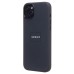Чехол-накладка для Apple iPhone 15 Plus (темная ночь) ORG Silicone Case SafeMag с анимацией