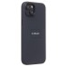 Чехол-накладка для Apple iPhone 15 Plus (темная ночь) ORG Silicone Case SafeMag с анимацией