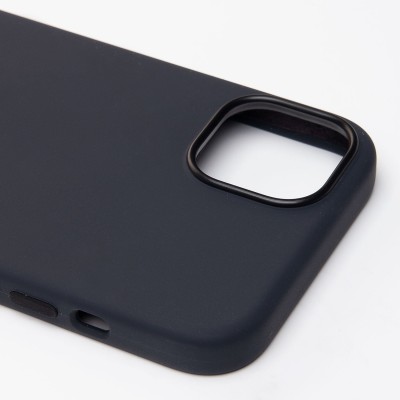 Чехол-накладка для Apple iPhone 15 Plus (темная ночь) ORG Silicone Case SafeMag с анимацией