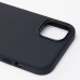 Чехол-накладка для Apple iPhone 15 Plus (темная ночь) ORG Silicone Case SafeMag с анимацией