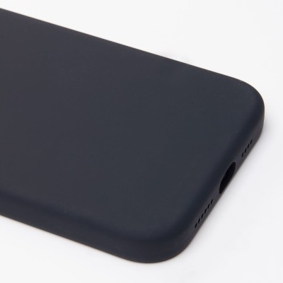Чехол-накладка для Apple iPhone 15 Plus (темная ночь) ORG Silicone Case SafeMag с анимацией