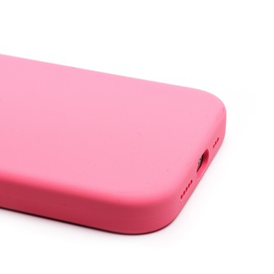 Чехол-накладка для Apple iPhone 15 Pro (розовый) ORG Silicone Case SafeMag с анимацией