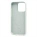 Чехол-накладка для Apple iPhone 15 Pro (мятный) ORG Silicone Case SafeMag с анимацией