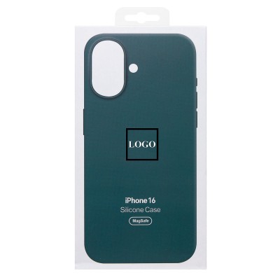 Чехол-накладка для Apple iPhone 16 (морской) ORG Silicone Case SafeMag с анимацией