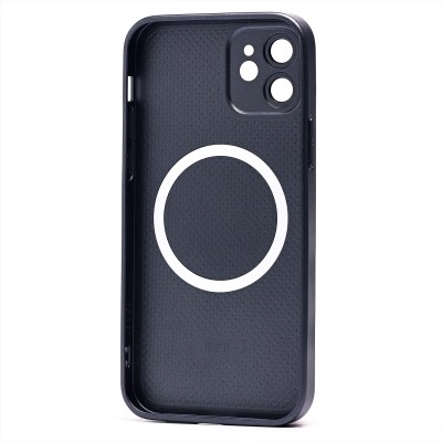 Чехол-накладка для Apple iPhone 12 (черный) ORG SM021 SafeMag