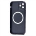 Чехол-накладка для Apple iPhone 12 (черный) ORG SM021 SafeMag
