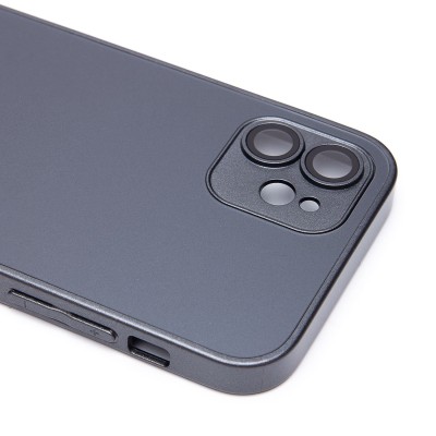 Чехол-накладка для Apple iPhone 12 (черный) ORG SM021 SafeMag