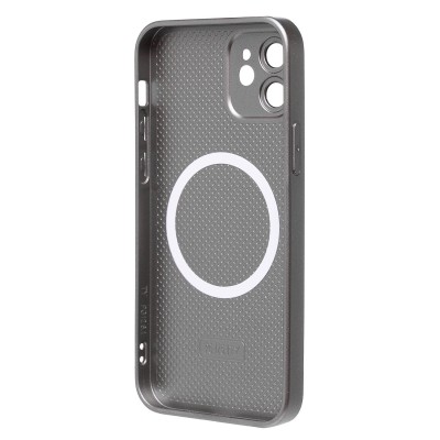 Чехол-накладка для Apple iPhone 12 (титан) ORG SM021 SafeMag