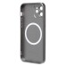 Чехол-накладка для Apple iPhone 12 (титан) ORG SM021 SafeMag