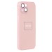 Чехол-накладка для Apple iPhone 13 (светло-розовый) ORG SM021 SafeMag