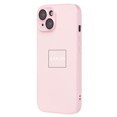 Чехол-накладка для Apple iPhone 15 (светло-розовый) ORG SM021 SafeMag