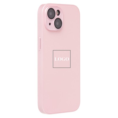 Чехол-накладка для Apple iPhone 15 (светло-розовый) ORG SM021 SafeMag