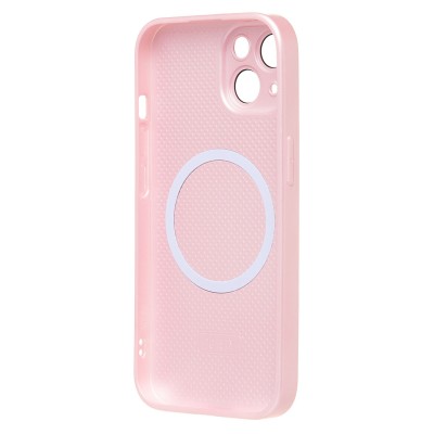 Чехол-накладка для Apple iPhone 15 (светло-розовый) ORG SM021 SafeMag