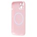 Чехол-накладка для Apple iPhone 15 (светло-розовый) ORG SM021 SafeMag