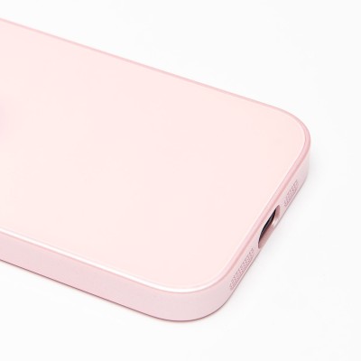Чехол-накладка для Apple iPhone 15 (светло-розовый) ORG SM021 SafeMag