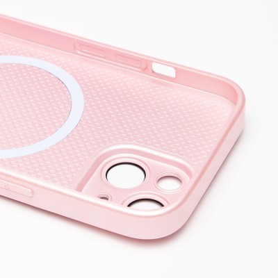 Чехол-накладка для Apple iPhone 15 (светло-розовый) ORG SM021 SafeMag