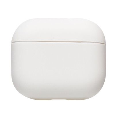 Чехол для кейса Apple AirPods (3-го поколения) (Белый) Soft touch