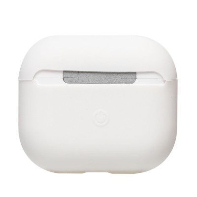 Чехол для кейса Apple AirPods (3-го поколения) (Белый) Soft touch