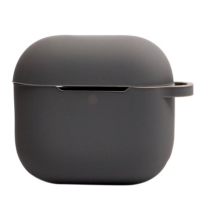 Чехол для кейса Apple AirPods (4-го поколения) (Серый) Soft touch