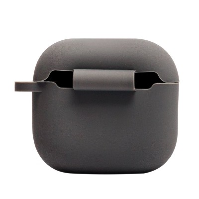 Чехол для кейса Apple AirPods (4-го поколения) (Серый) Soft touch