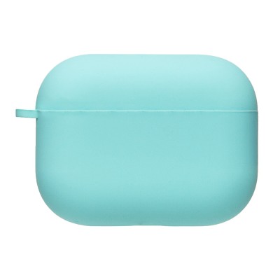 Чехол для кейса Apple AirPods Pro 3 (Светло-бирюзовый) Soft touch