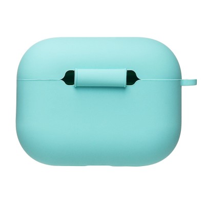 Чехол для кейса Apple AirPods Pro 3 (Светло-бирюзовый) Soft touch Чехол для кейса Apple AirPods Pro 3 (Светло-бирюзовый) Soft touch