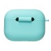 Чехол для кейса Apple AirPods Pro 3 (Светло-бирюзовый) Soft touch Чехол для кейса Apple AirPods Pro 3 (Светло-бирюзовый) Soft touch
