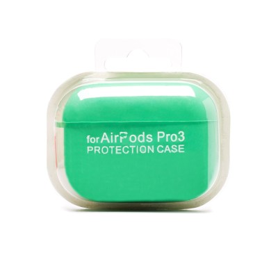 Чехол для кейса Apple AirPods Pro 3 (Мятный) Soft touch