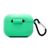 Чехол для кейса Apple AirPods Pro 3 (Мятный) Soft touch
